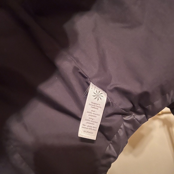 Athleta Black Quilted Jacket Size M - Picture 5 of 5